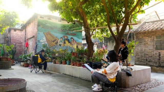 西樵“艺启回樵”新探索，实现人才回乡艺术共创！