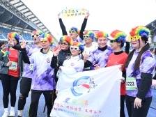 多图｜在“江马”欢乐跑终点记录快乐瞬间