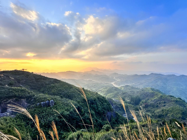 大洋国际生态旅游区山顶美景