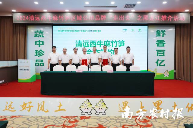 西牛麻竹笋走进哈尔滨，开拓东北市场，并实现首次出口俄罗斯市场。