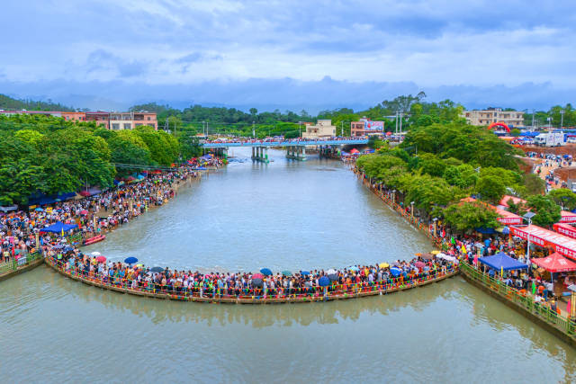 高流河墟开墟盛景 龙敏摄影 拍摄