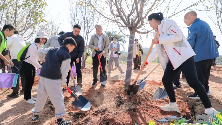 2024爭做綠美廣東守護者義務(wù)植樹活動舉辦