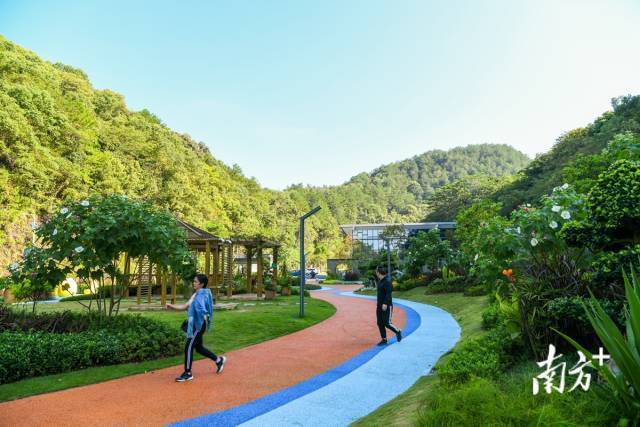 经过打造，百岁山郊野公园已成为市民休闲好去处。南方日报记者 何森垚 摄