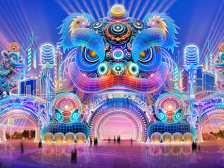 国内规模最大海边“超级灯会”来了！欢迎到广州南沙过大年