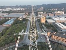 广佛西环新进展！500千伏超高压电力迁改顺利完成