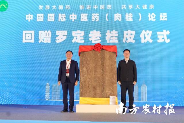 回赠罗定老桂皮。