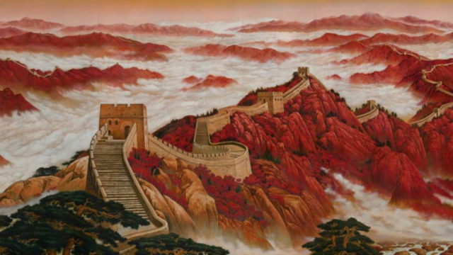 新展预告｜来岭南美术馆，读懂最大室内漆壁画《长城颂》