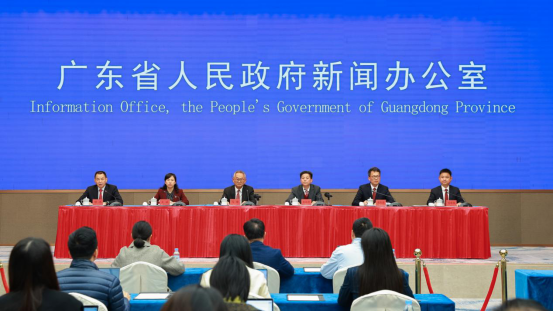 “请到广东过大年”新闻发布会现场。