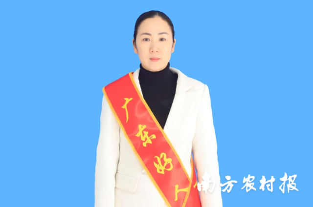 敬业奉献“广东好人”严恋花。 敬业奉献“广东好人”严恋花。