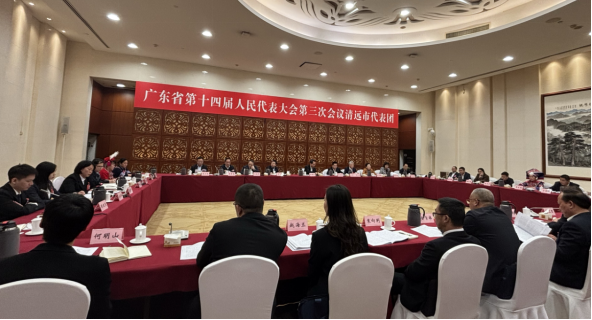 清远市代表团媒体开放日活动现场。