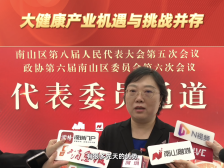 田敏卿：大健康产业机遇与挑战并存｜南山代表通道