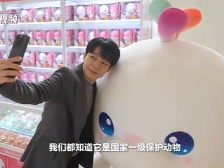 省两会现场，十五运会吉祥物来啦！