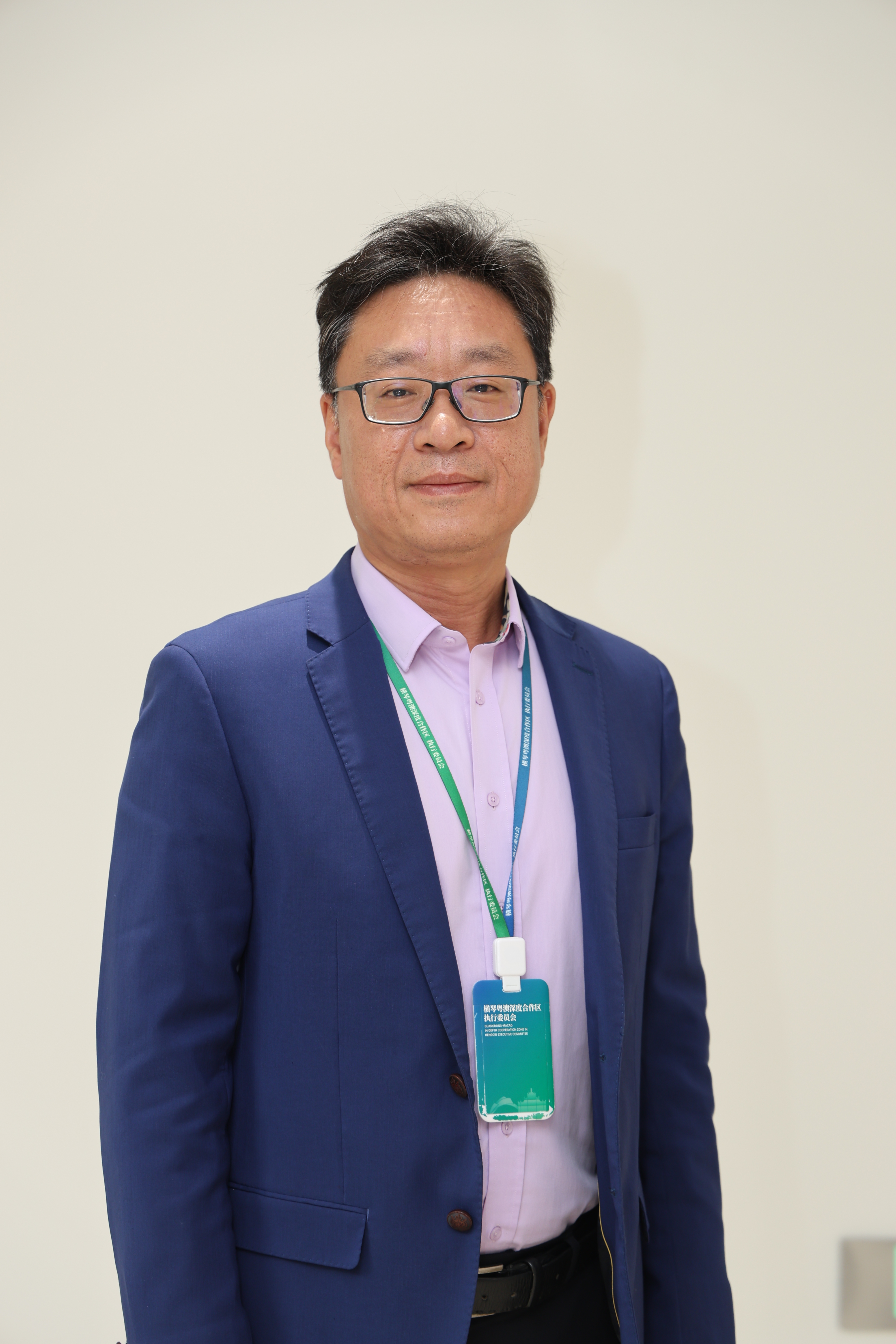 横琴粤澳深度合作区商事服务局局长吴创伟。
