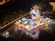 南方+拍客抢先探营！齐天大圣、簪花女神、赛博醒狮都“空降”这个灯会