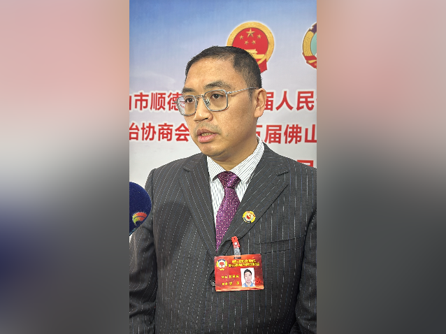 政协委员何敬成：分三阶段开展AI教育，强化人才储备｜顺德两会