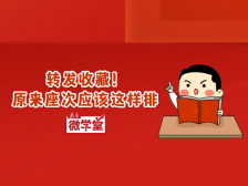 体制内必看！你一定要知道的相关人员座次安排