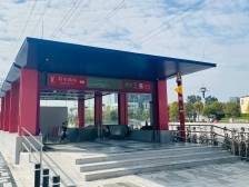 广州地铁七号线科丰路站B口明日开通