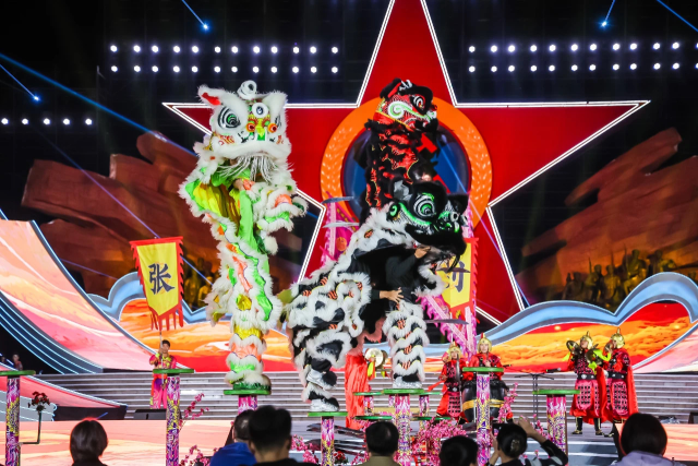 遂溪龙湾龙狮艺术团参与各大晚会录制 遂溪龙湾龙狮艺术团参与各大晚会录制