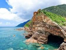 去年尔滨看雪，今年深圳大鹏看海！