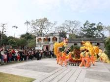 龙狮巡游贺新岁，孙中山故居纪念馆举办春节展演活动