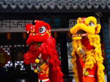 中山詹园精彩文化活动陪市民过大年