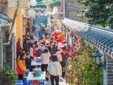 街坊游客齐欢聚！佛山古镇任围百家宴满是盆菜香