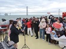 在深中通道旁营造别样年味，中山举办海上新年音乐会