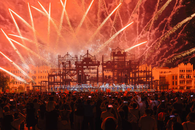 赤坎华侨古镇活动丰富多彩。 江门住建局供图