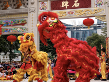 多图｜龙腾狮跃好意头！天河石牌村欢天喜地闹元宵