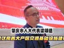 以“路通财通”赋能肇庆产业发展 | “两会”代表声音