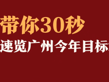 30秒速览广州今年目标清单｜广州两会