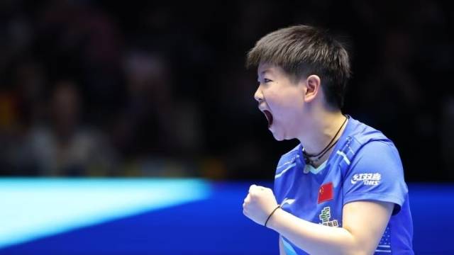 △孙颖莎4-2战胜张本美和