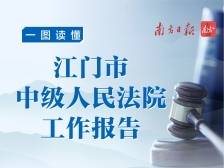 一图读懂｜江门市中级人民法院工作报告