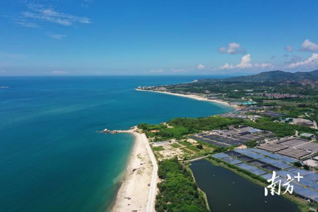 捷勝鎮(zhèn)沿海景觀。攝影：彭駿