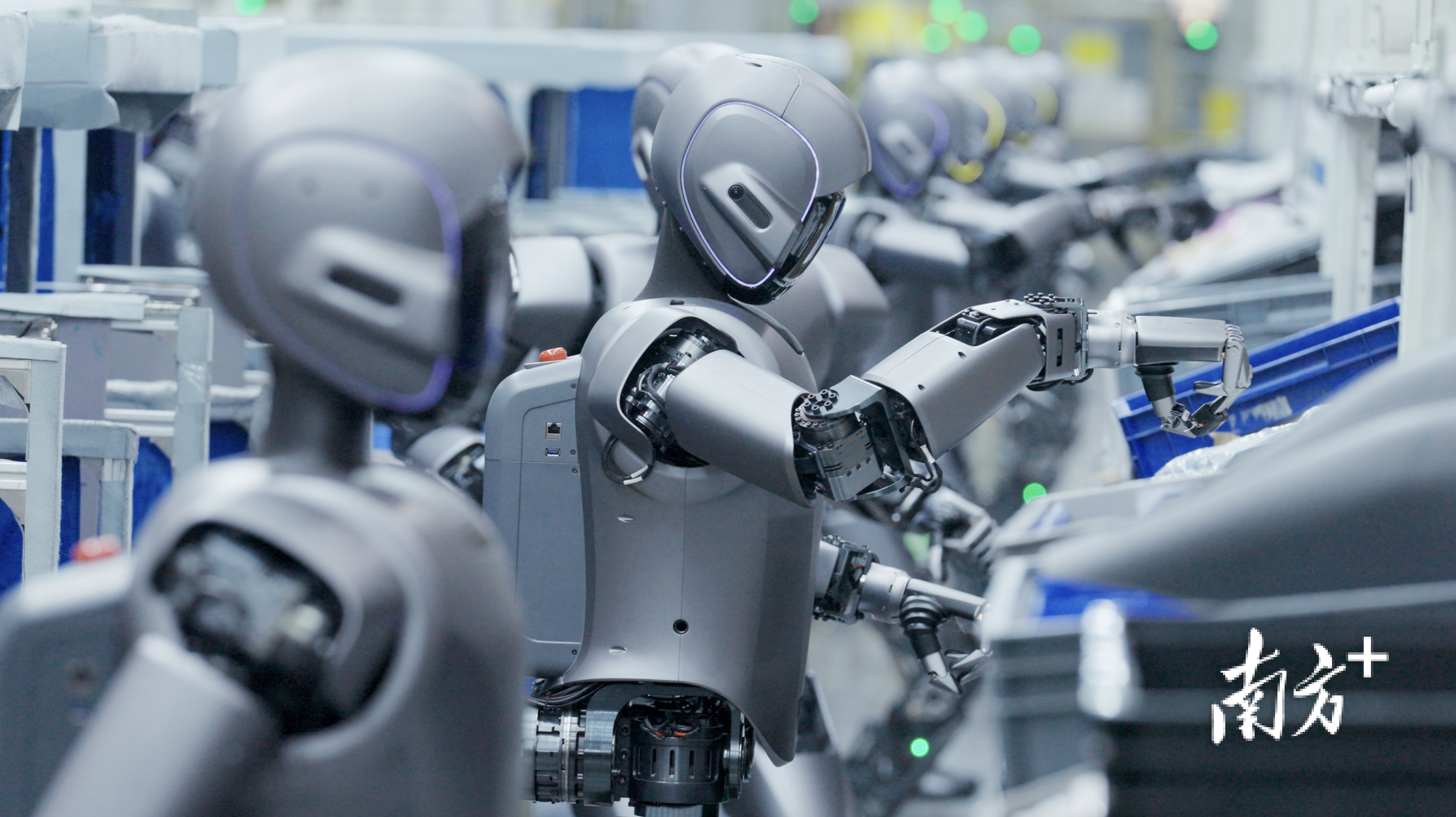 	优必选机器人。华发集团供图