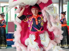 晨观山海｜爆红！潮州高三女生演“醉狮”