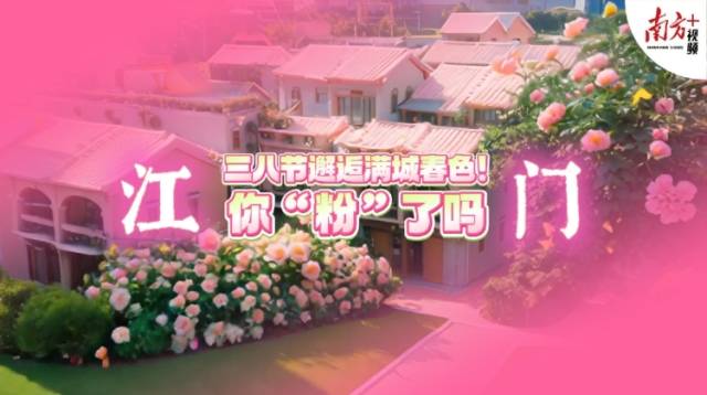 来自江门的春日情书，风一吹我就“粉”了