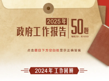 互动测试！政府工作报告自测50题