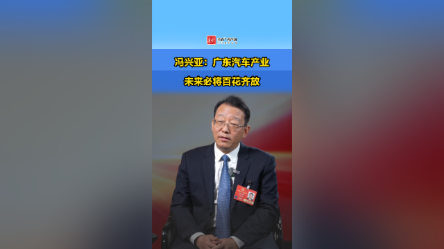 冯兴亚：广东汽车产业，未来必将百花齐放