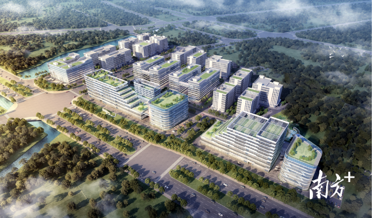  广塘村村镇工业集聚区改造效果图。