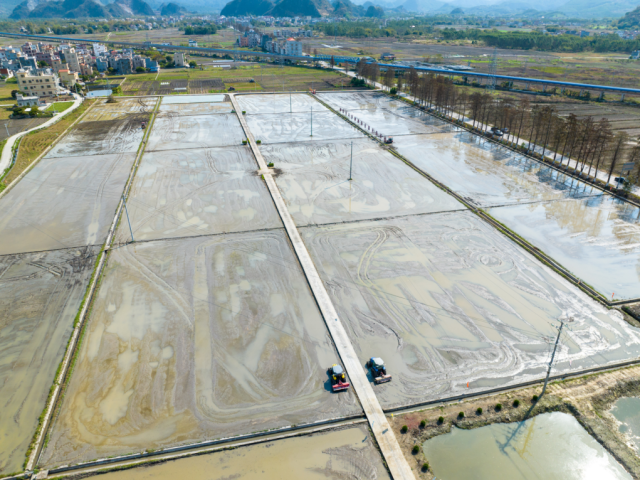 肇庆首个无人智慧农场示范基地。