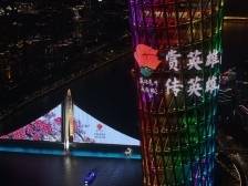 英雄花开英雄城，红棉璀璨耀珠江