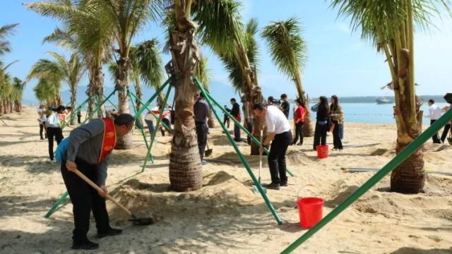 为春天充“植”！珠海市总工会举办劳模林扩种活动