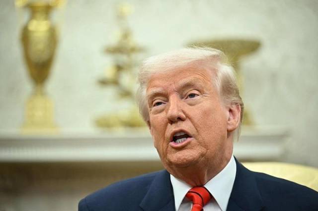 △美国总统特朗普（资料图）