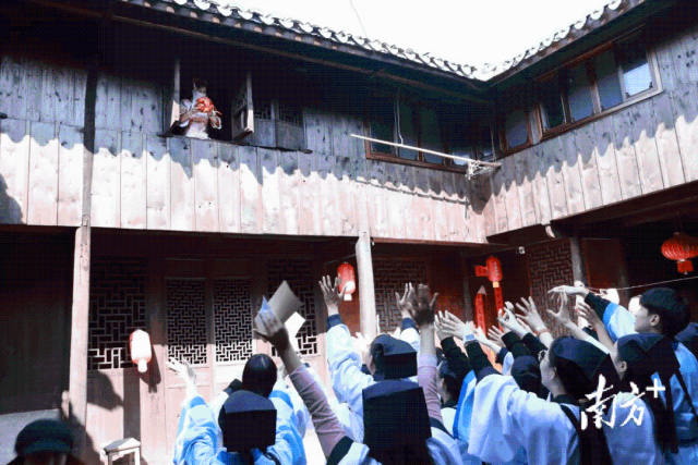 浙江省台州市三合镇灵溪村推出《灵溪幻境》剧本杀。