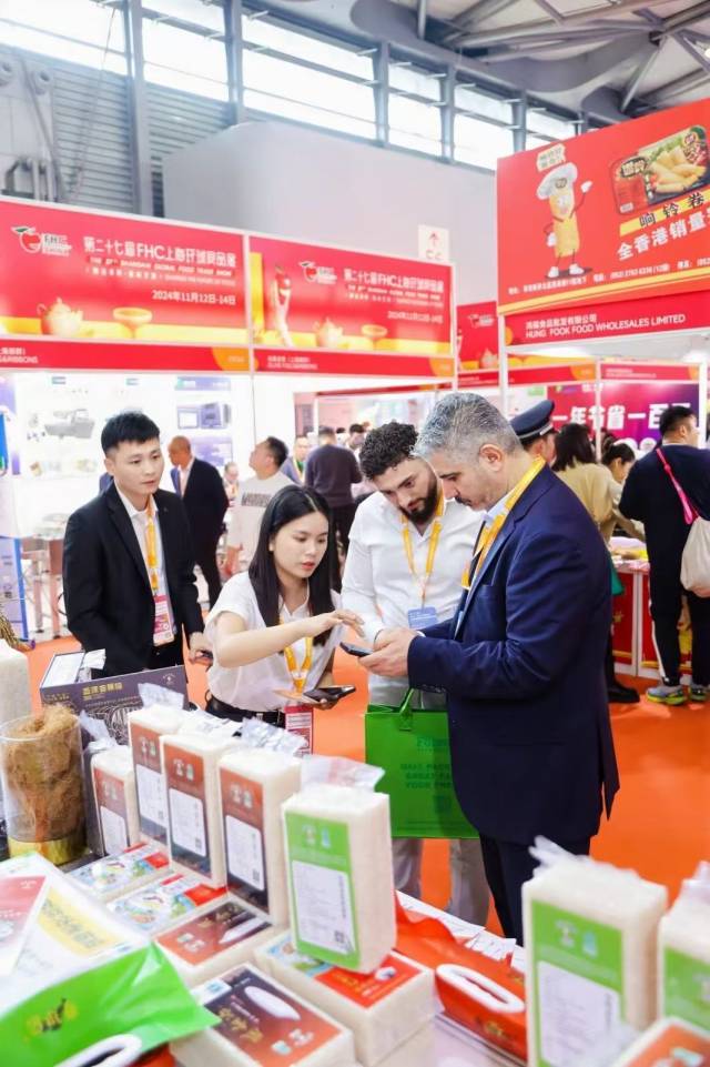 清远丝苗米走进上海。