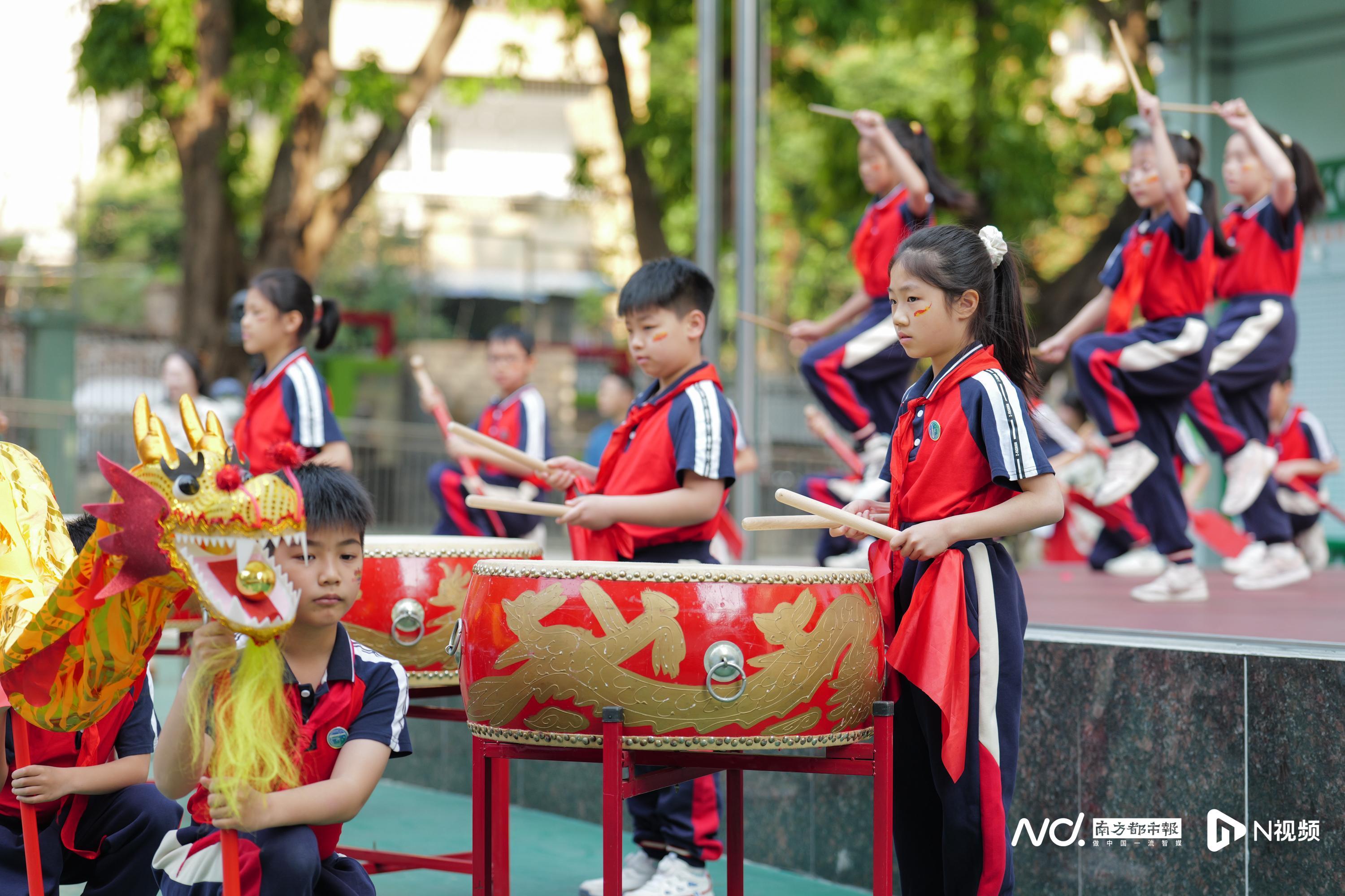 传广府文脉,展绿翠新韵!绿翠小学举办传统广府文化展演活动_南方+_南方plus