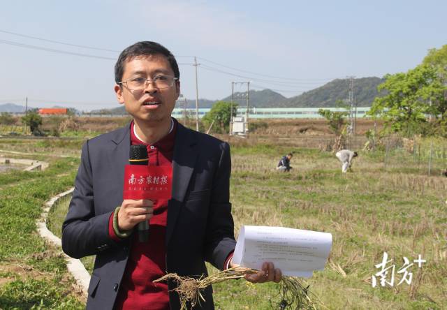 龙门县农综服中心副主任纪海石