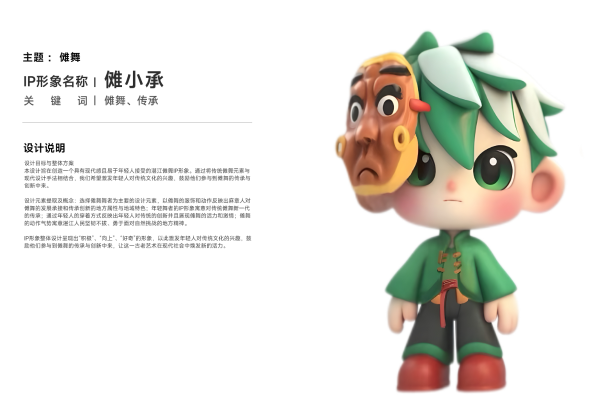 作品：傩小承 作者：吴栩哲 钟文迪 赖晓蓝 何洁铃 贺禹湘 郭嘉琪 容嘉敏 