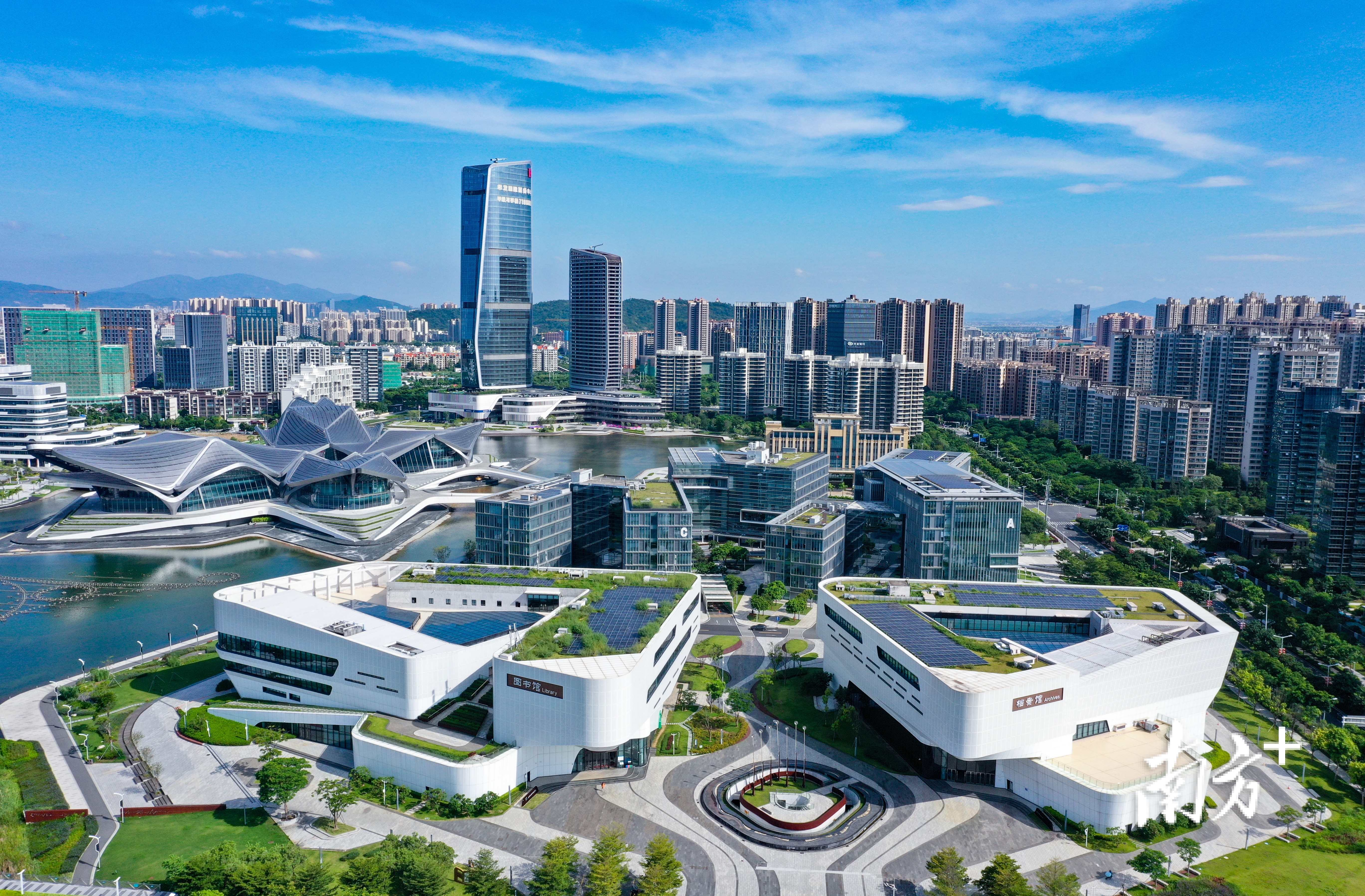 珠海市金湾区航空新城。 珠海市金湾区航空新城。